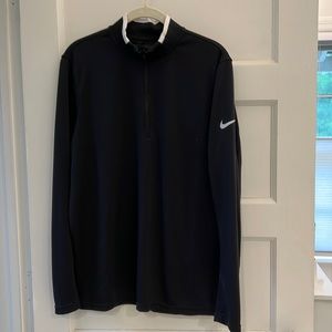 Nike dry fit golf quarter zip pull over. Size medium